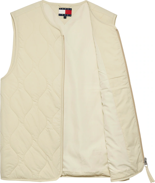 Tommy Jeans Steppweste »TJM QUILTED VEST EXT« Mit Rundhalsausschnitt