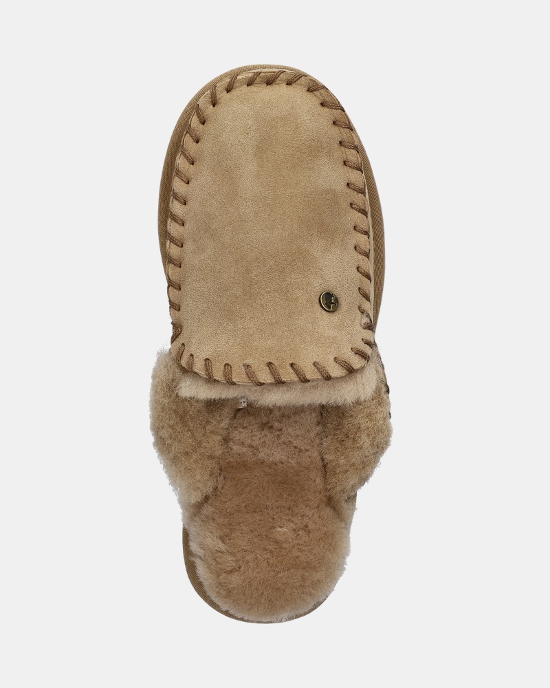 Warmbat Australia Mardie Pantoffels  - beige