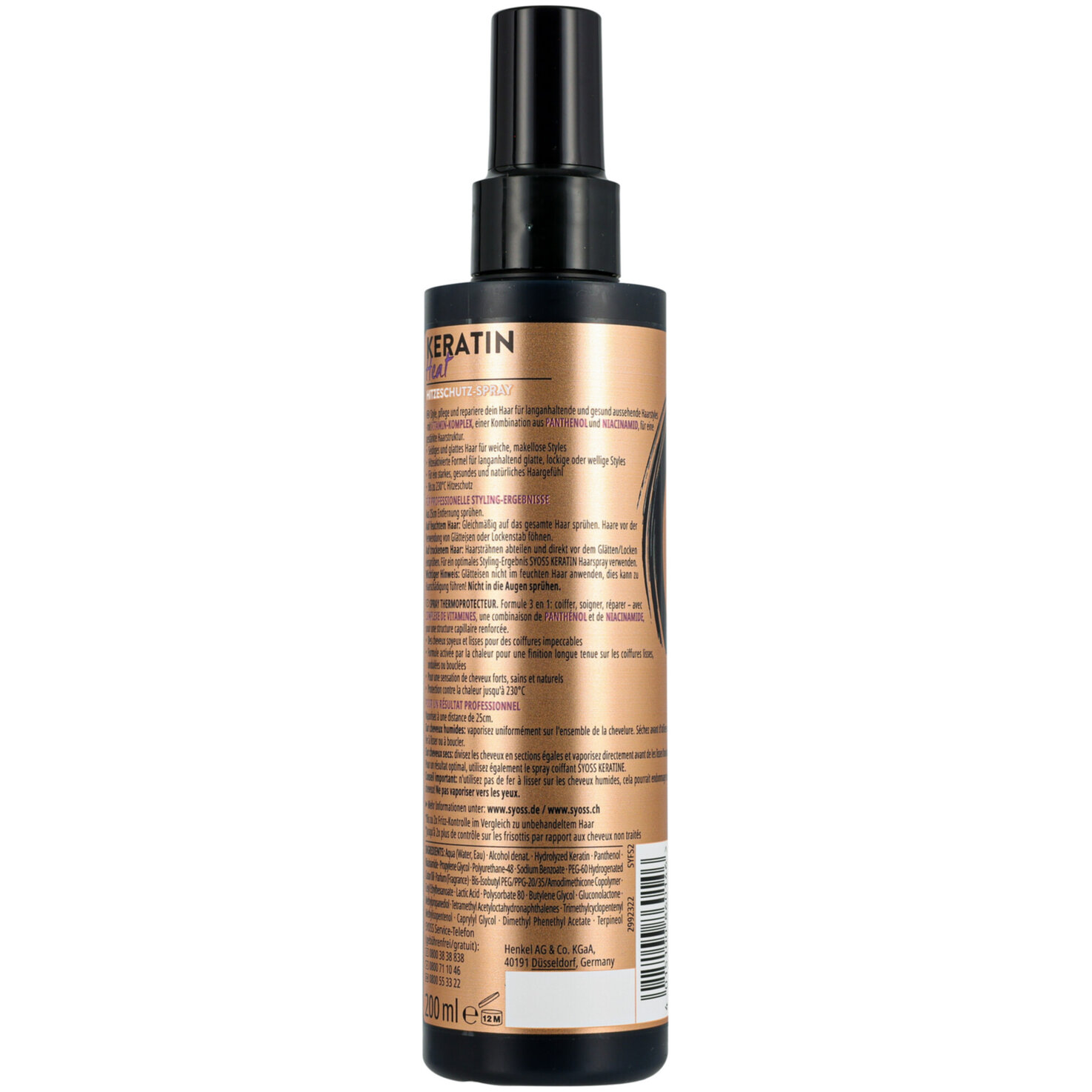 Syoss Hitzeschutz-Spray Keratin Heat