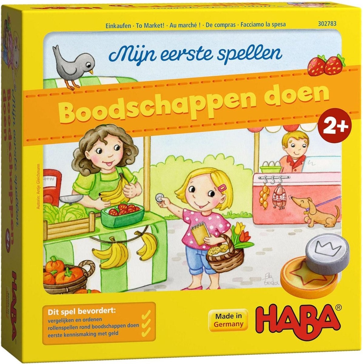 Haba Mijn eerste spellen Boodschappen Doen