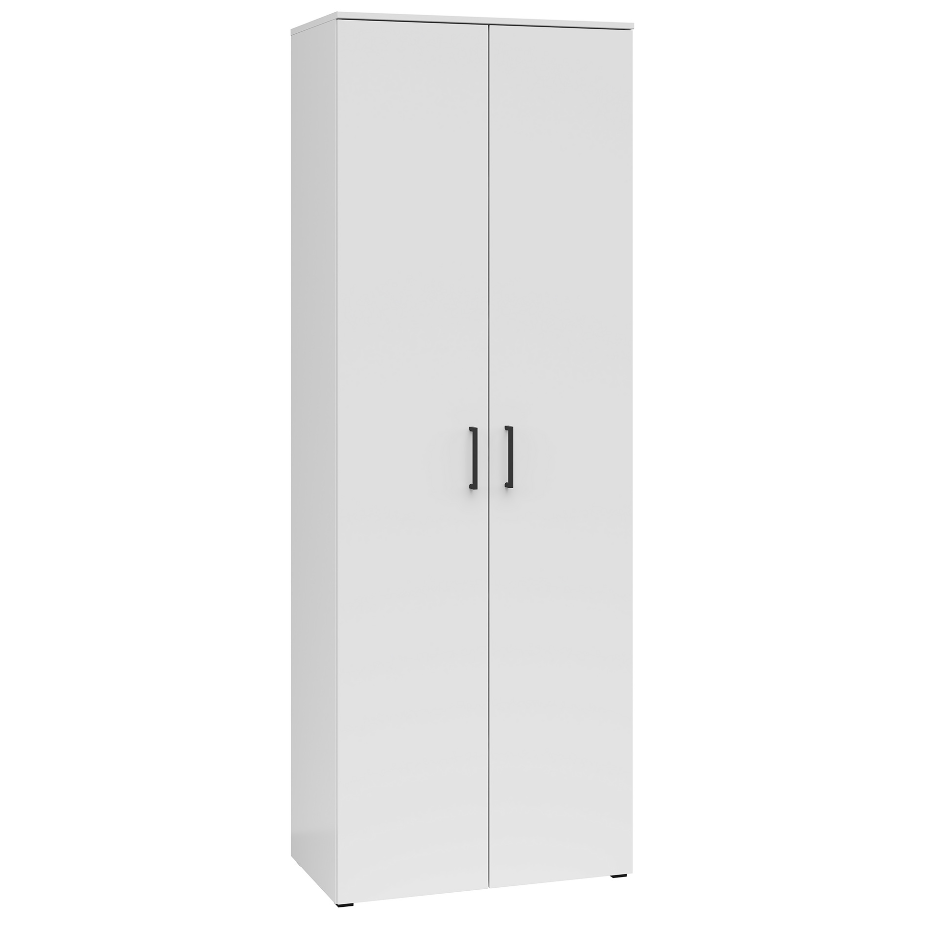 Drehtürenschrank - weiß - Breite 70 cm