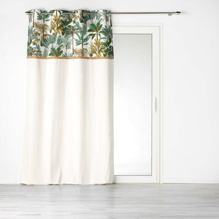 RIDEAU A OEILLETS 140X240CM BALINESIA