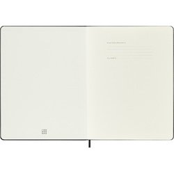MOLESKINE Carnet rigide, XL, quadrillé, noir