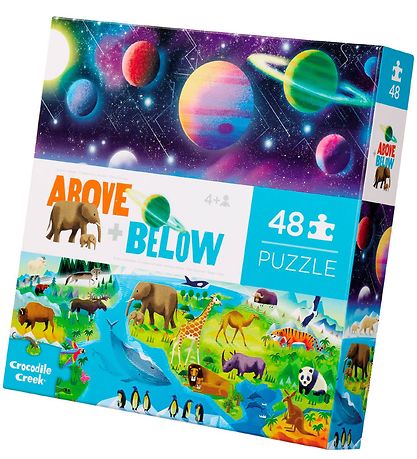 Crocodile Creek Puzzlespiel - 48 Teile - Erde & Space