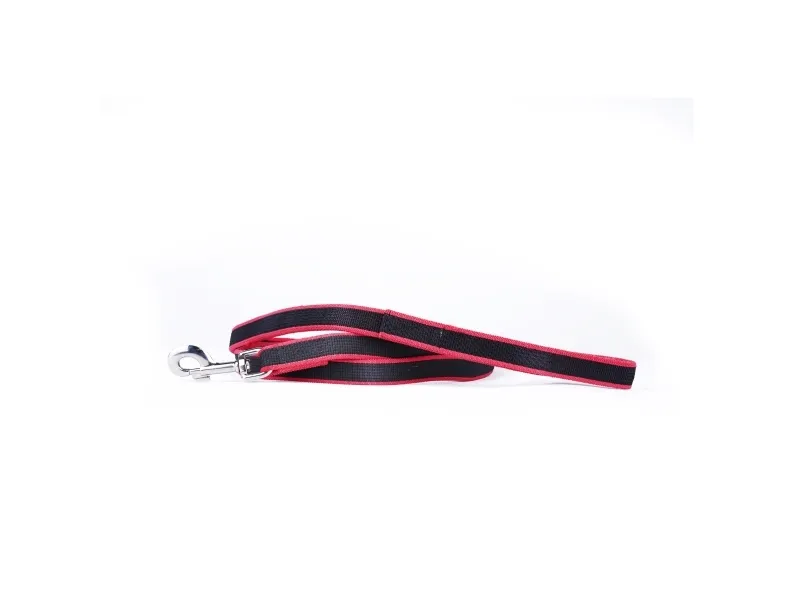Julius-K9 K9 Premium Jogging line, 1,3 m, sort/rød