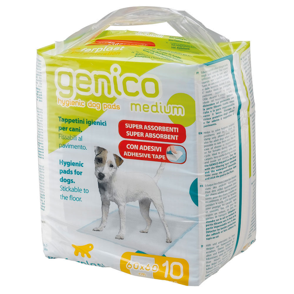 Tapis hygiénique genico medium adhésif ferplast absorbant pratique