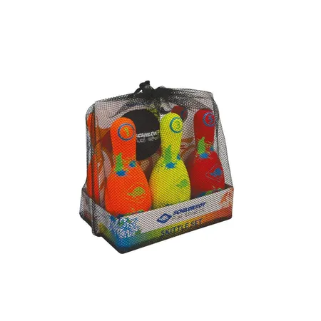 Schildkröt Fun Sports, Neopren Kegel Set, Bowlingset , 6 Kegel, 1 Ball