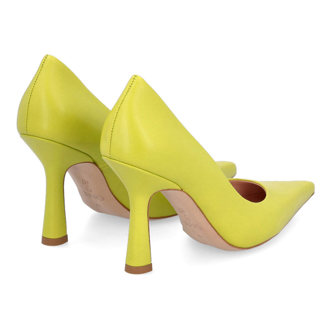 Leonie Hanne x Liu-Jo Escarpins en Cuir Leon Leonie Hanne X Liu Jo jaunes - Talon 10 cm