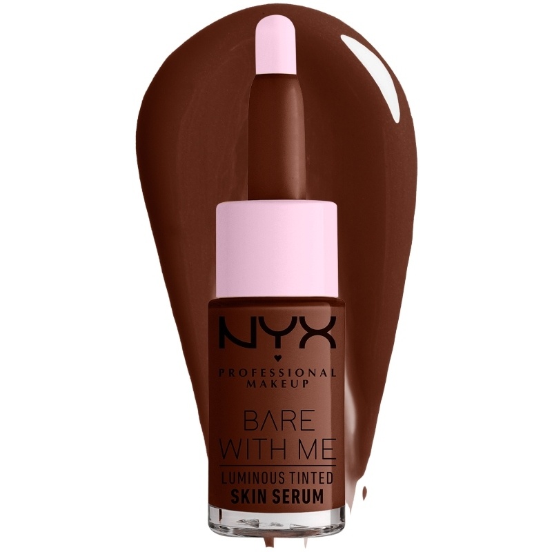 NYX Prof. Makeup Bare With Me Luminous Skin Serum 12,6 ml - Deep