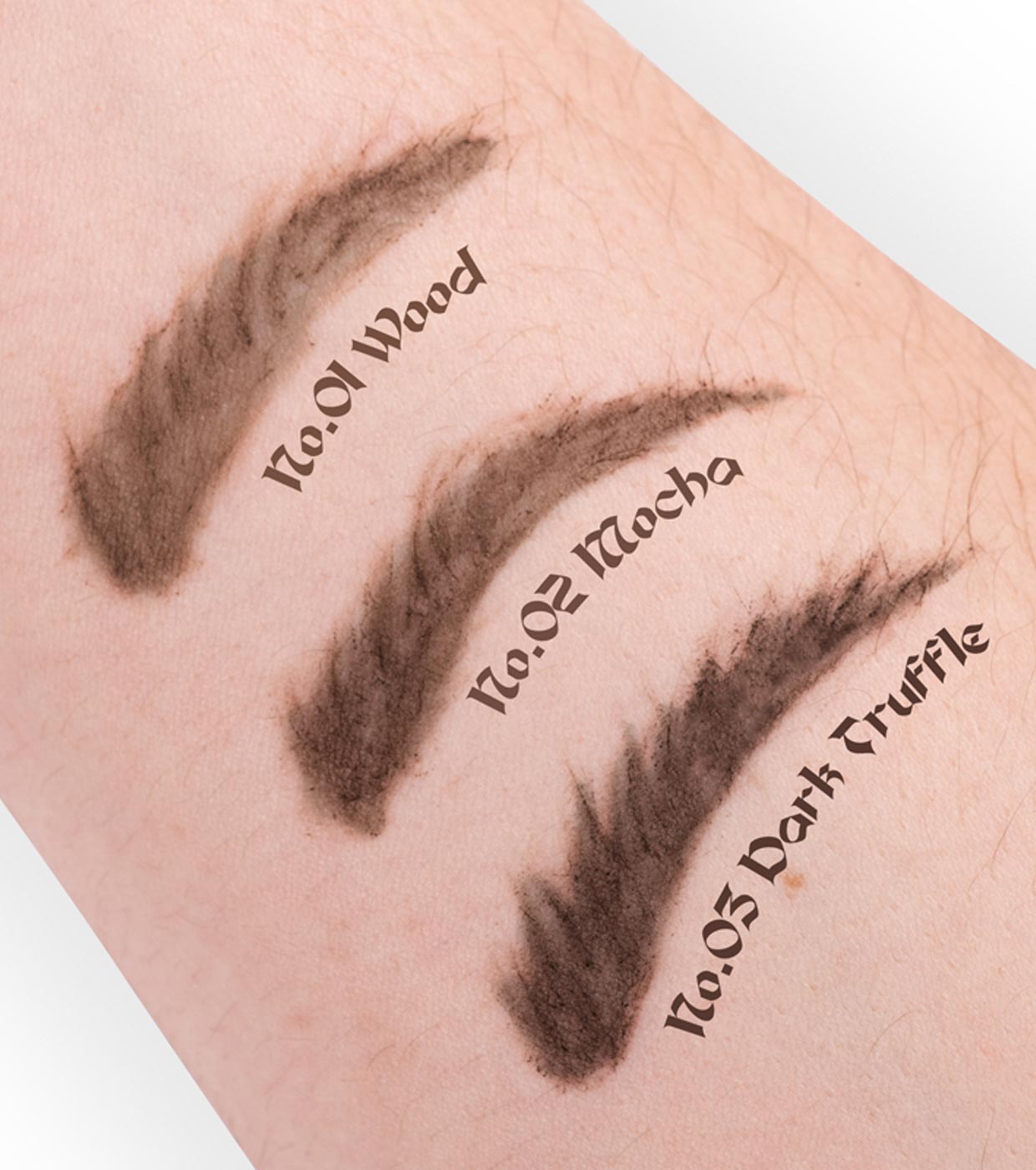 Miyo - Lápis de sobrancelha com pincel Brow Poet - 03: Dark Truffle