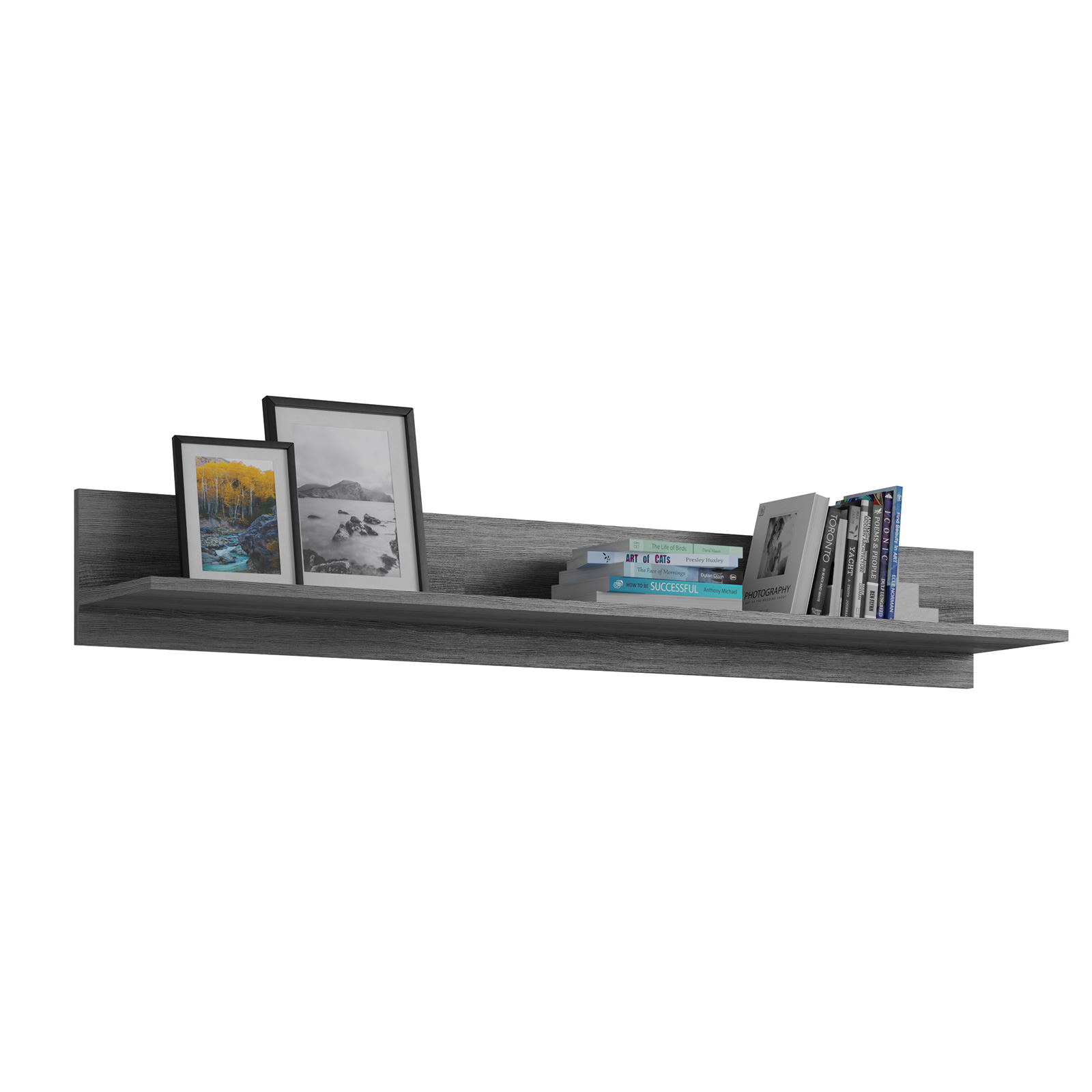 Wandboard SCOUT - Rauchsilber - 140 cm breit