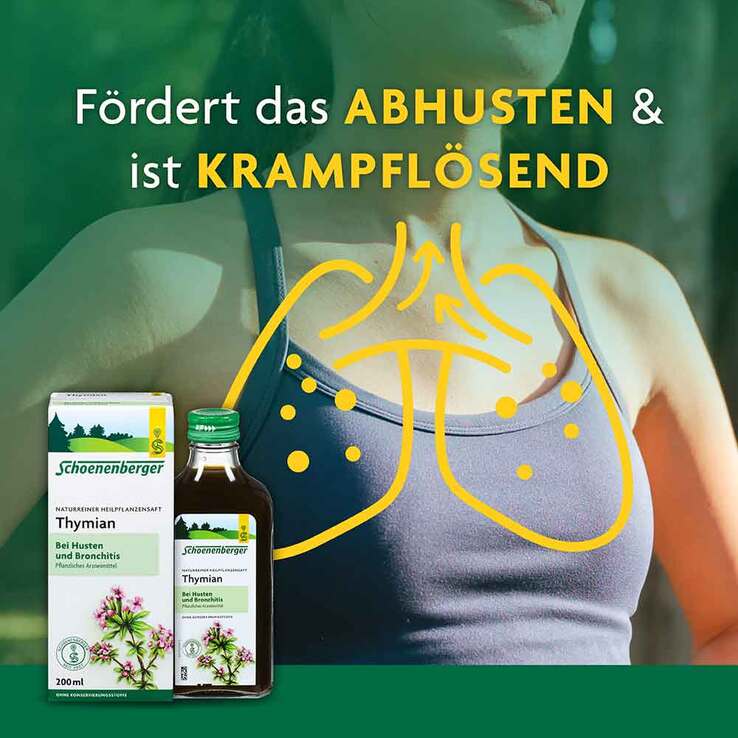 Thymian Saft Schoenenberger HPS, 3X200 ml