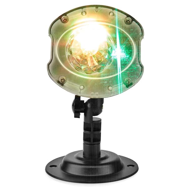 Dekorativt LED-lys med laserprojektor og fjernkontroll for stjernehimmel