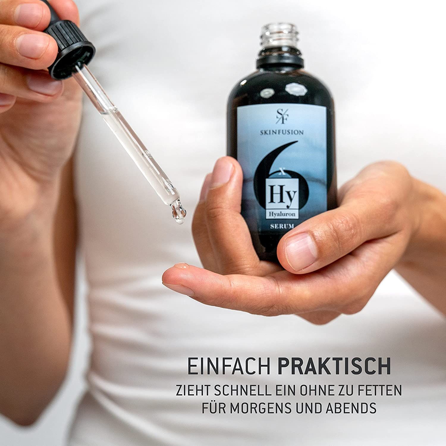 SKINFUSION 6-Fach Bio Hyaluron Serum hochdosiert