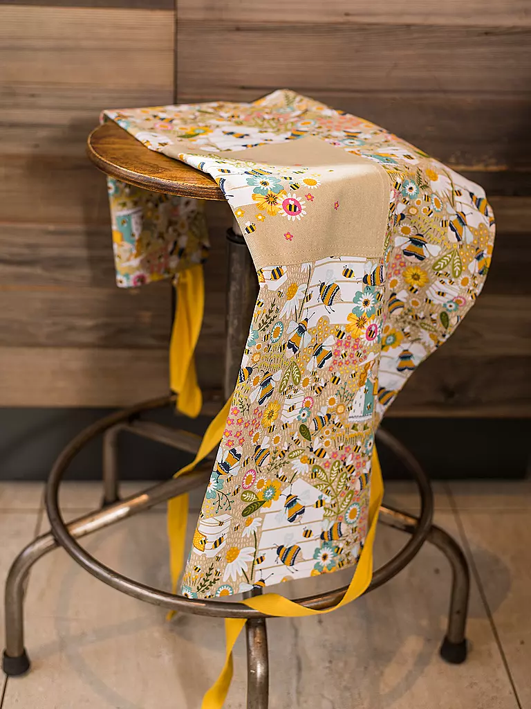 ULSTER WEAVERS Schürze Cotton Bee Keeper gelb