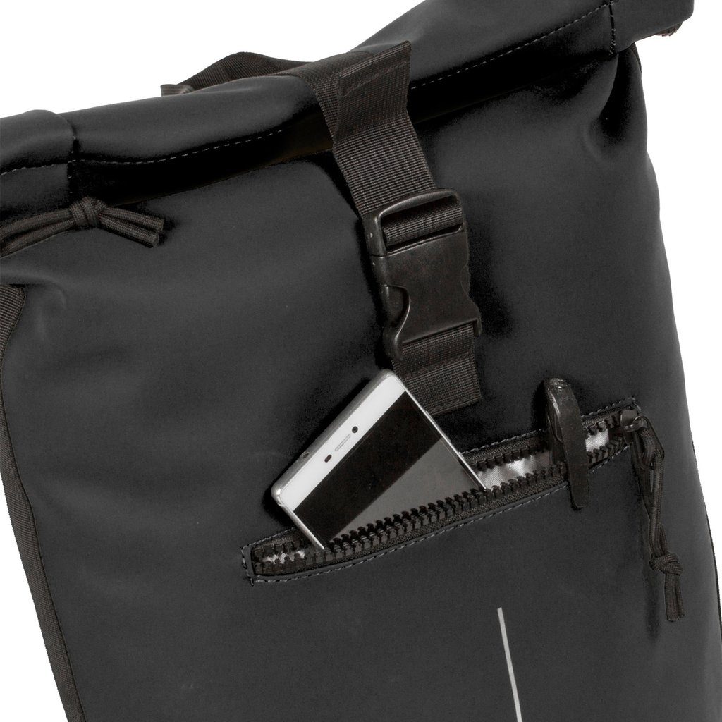 New Rebels Mart New York Rolltop Backpack Black