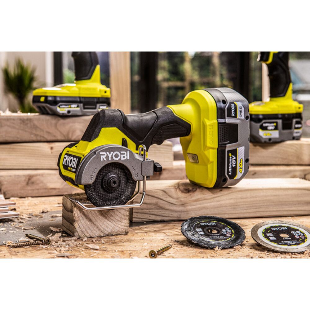 MULTIKAPPER RYOBI RCT18C-0 ONE+ HP 18V UTEN BATTERI