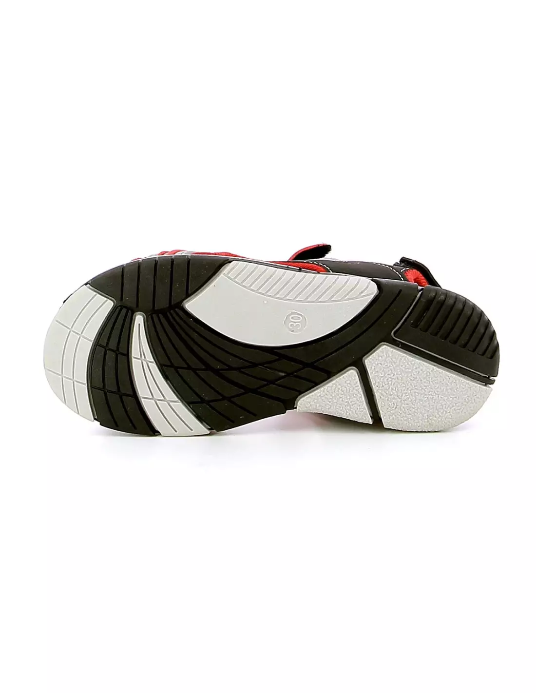 BBS B611010 - Sandales & nu-pieds Blackred