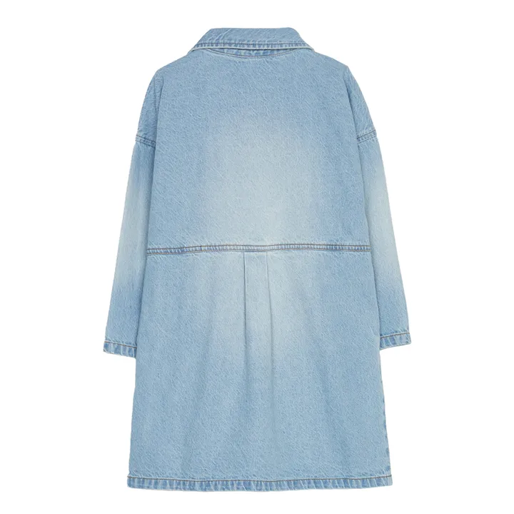 Finger in the nose Robe Olga | Denim bleached