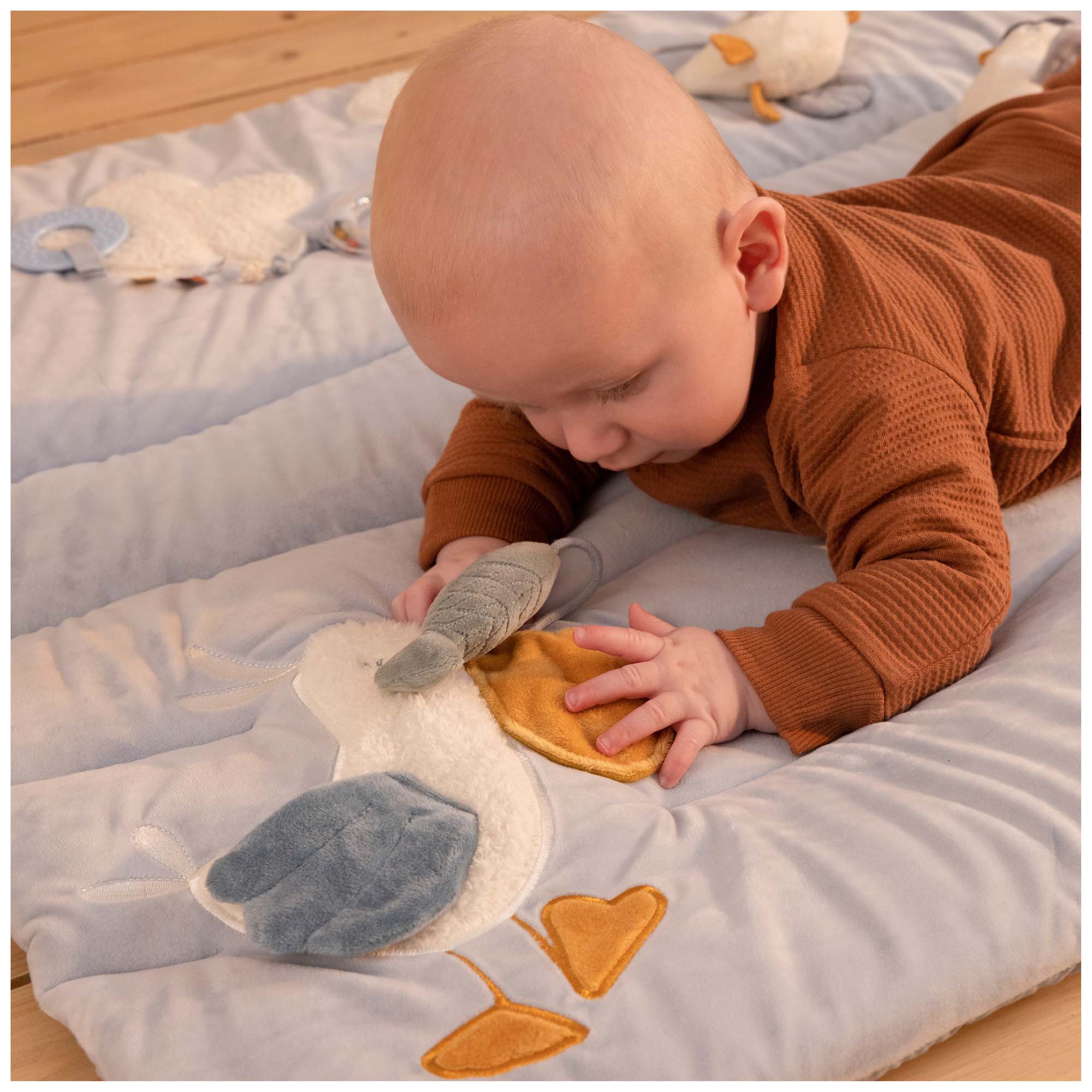 Little Dutch boxkleed Sailors Bay blauw