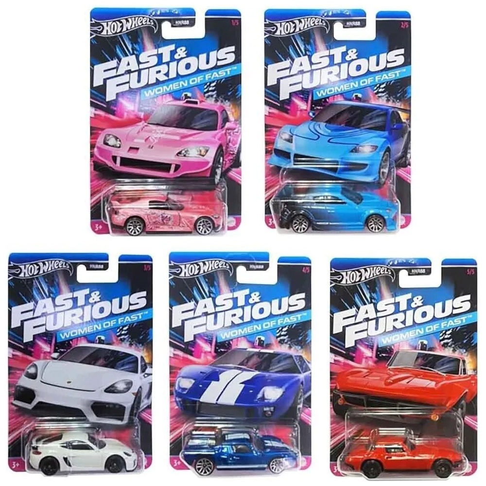 Hot Wheels Fast & Furious Themenfahrzeugsortiment