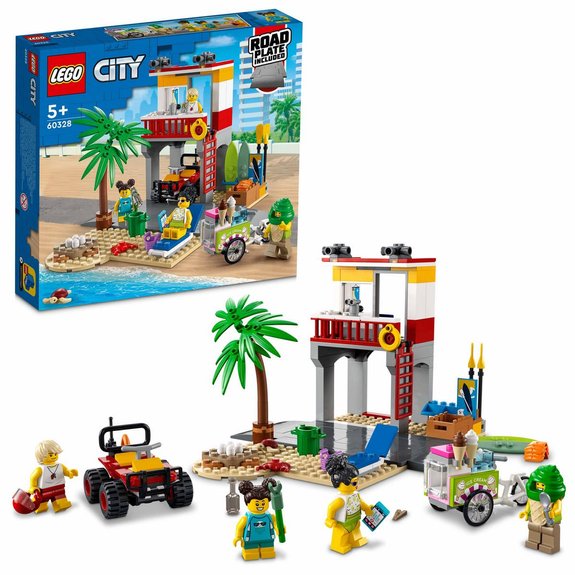 Le poste de secours sur la plage LEGO City 60328