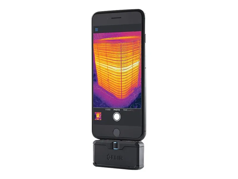 FLIR One Pro - iOS - Termisk og visuelt lys kamerakombomodul - kan sættes til smartphone