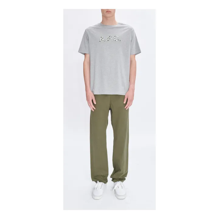 A.P.C. T-shirt Willow Coton Bio | Gris chiné