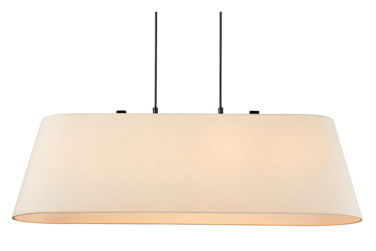 Wanda taklampe Offwhite linskjerm L95cm 4xE27