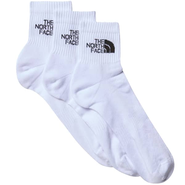 Chaussette THE NORTH FACE MULTI SPORT CUSH QUARTER SOCK 3P TNF WHITE