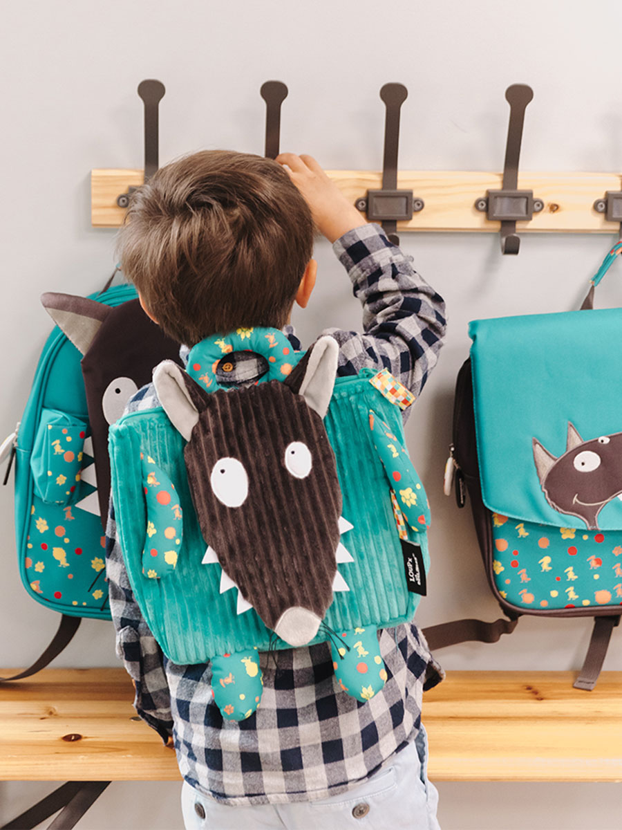 Cartable Loup x Les DÀglingos 25 cm
