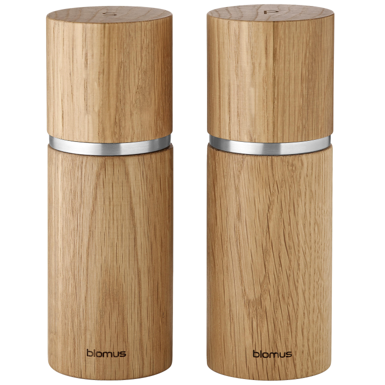 Blomus Pepe peper- en zoutmolen set van 2 Oak