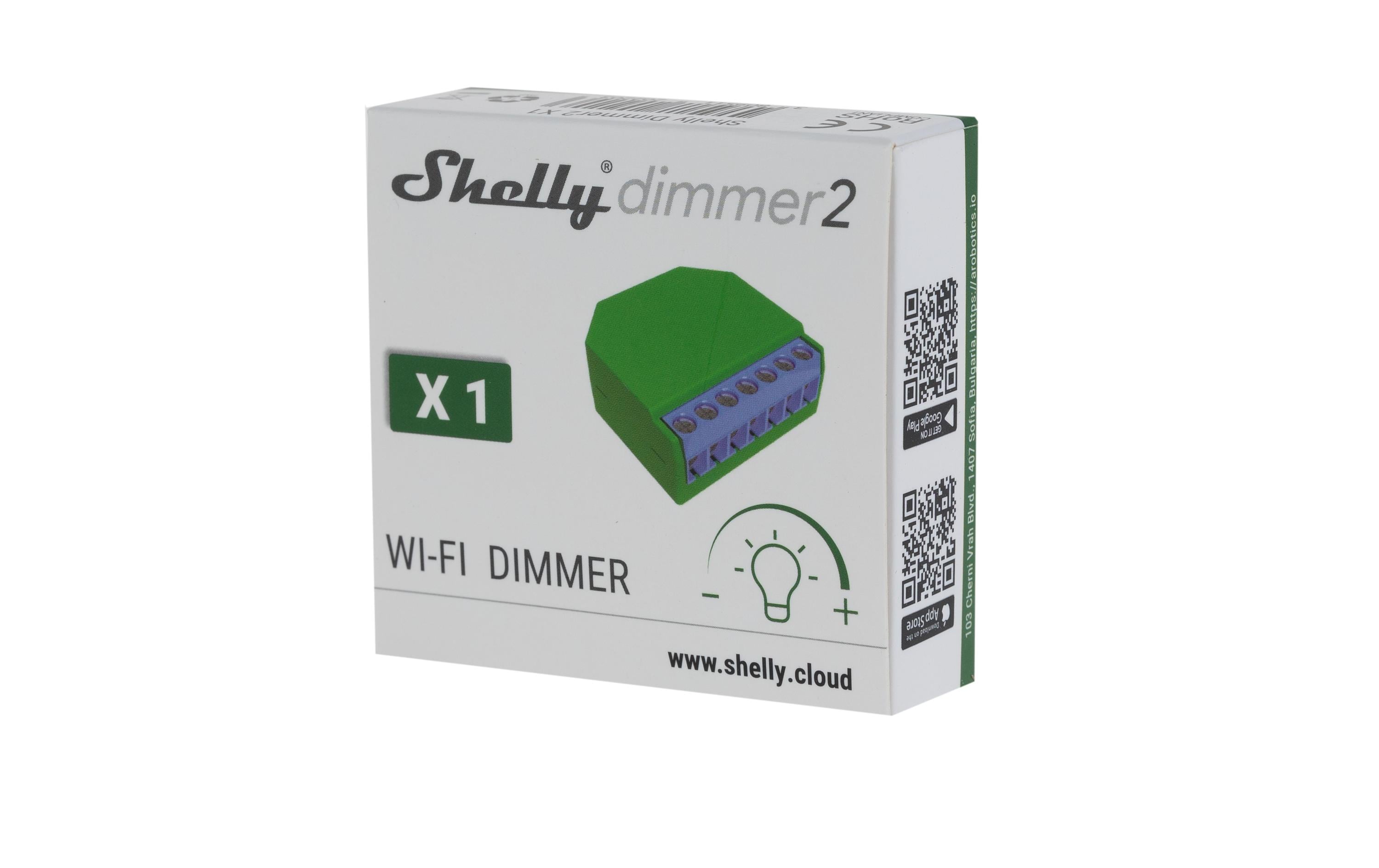 WLAN-Dimmaktor Dimmer 2WiFi-Dimmaktor 10- 200 W, phasenanschnitt