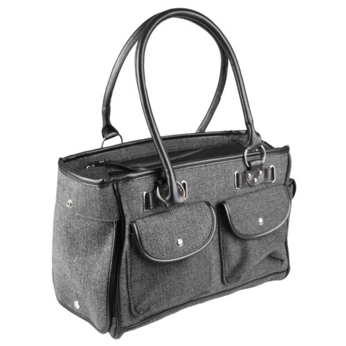 Bolsa de transporte para cães Flamingo Cilou com bolsos