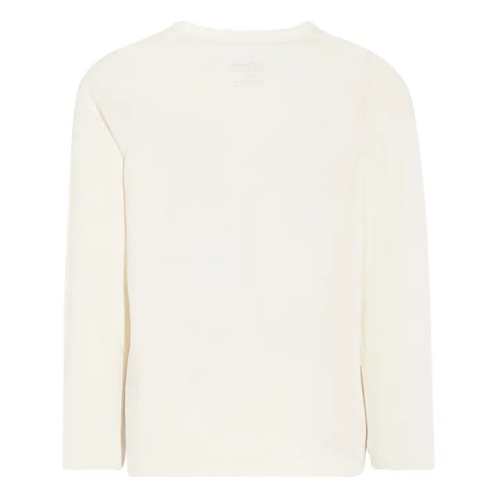 Bellerose T-shirt Manches Longues Smiley Kenno | Ecru