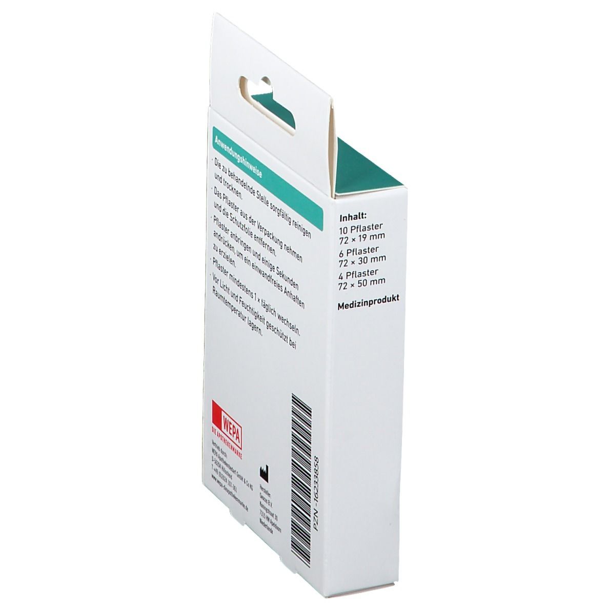 WEPA Pflaster Strips Classic wasserabweisend 3 Größen