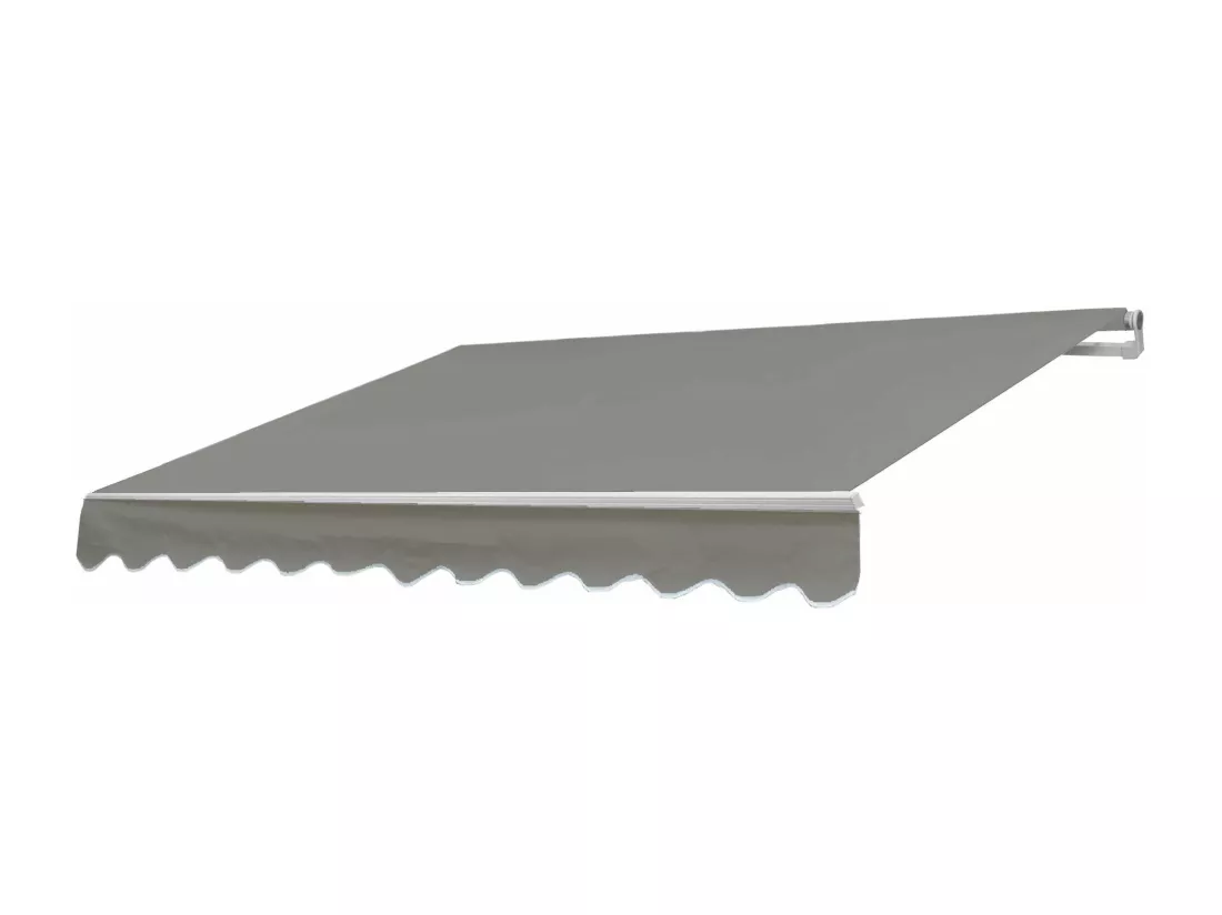 Store bannes auvent en aluminium grise 22 x 20 x 466 cm 04_0005773