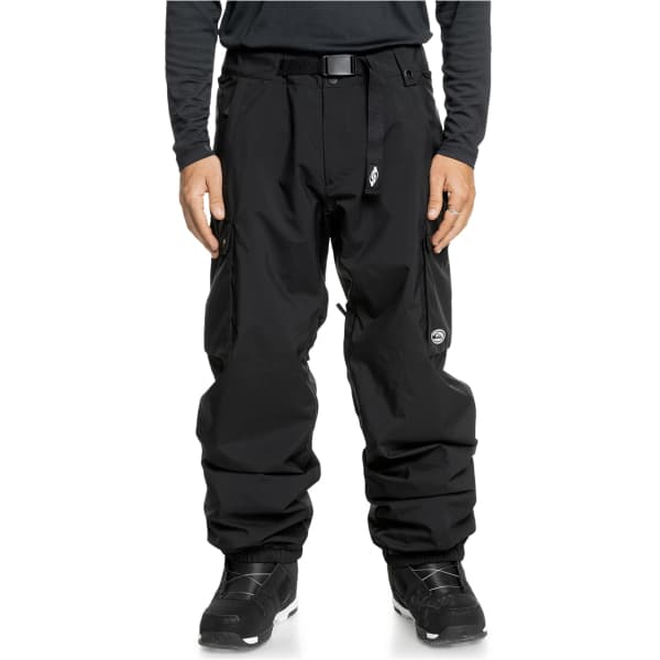 Pantalon snowboard QUIKSILVER SNOW DOWN CARGO TRUE BLACK