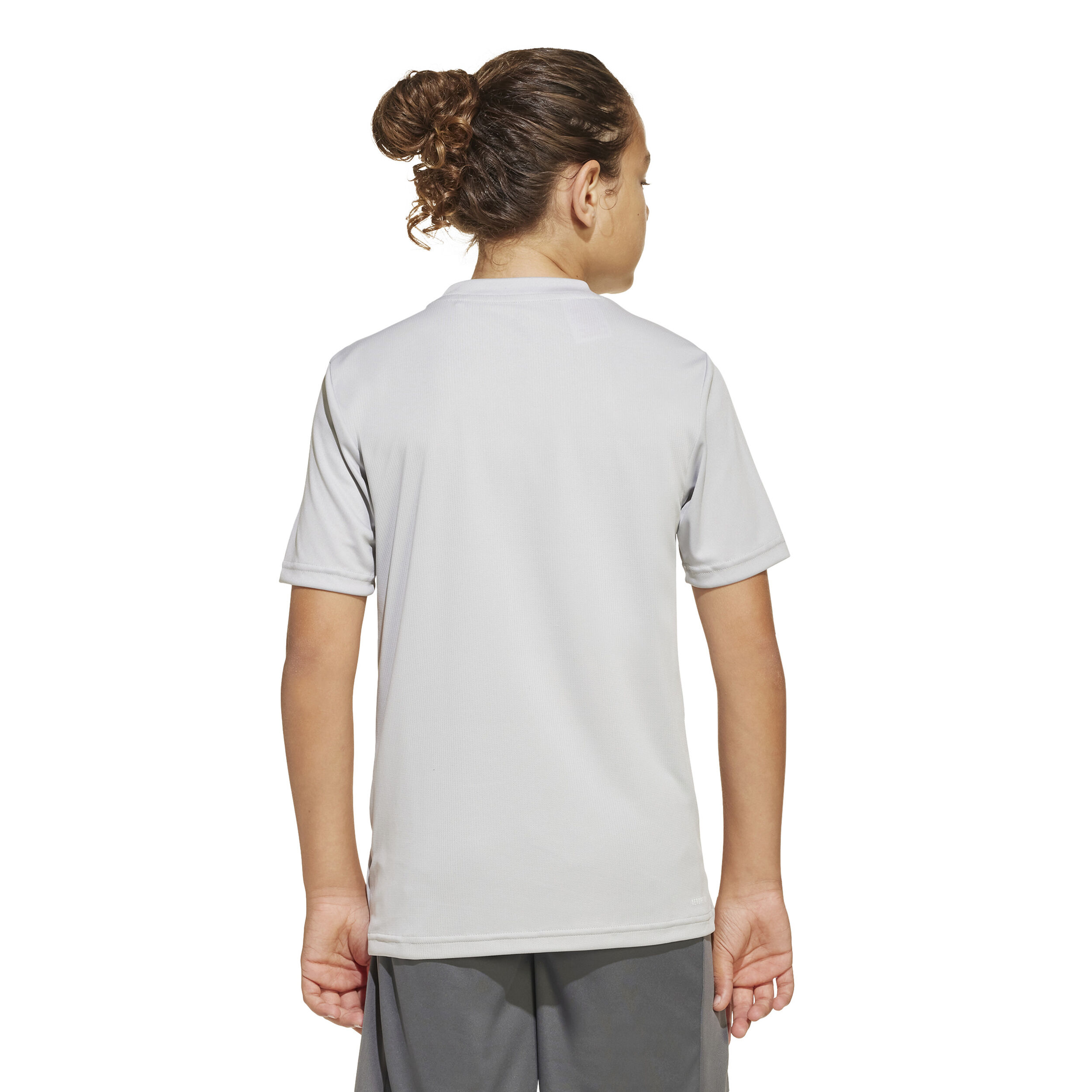 adidas Training Essentials Logo Regular Fit T-shirt Enfants - Gris