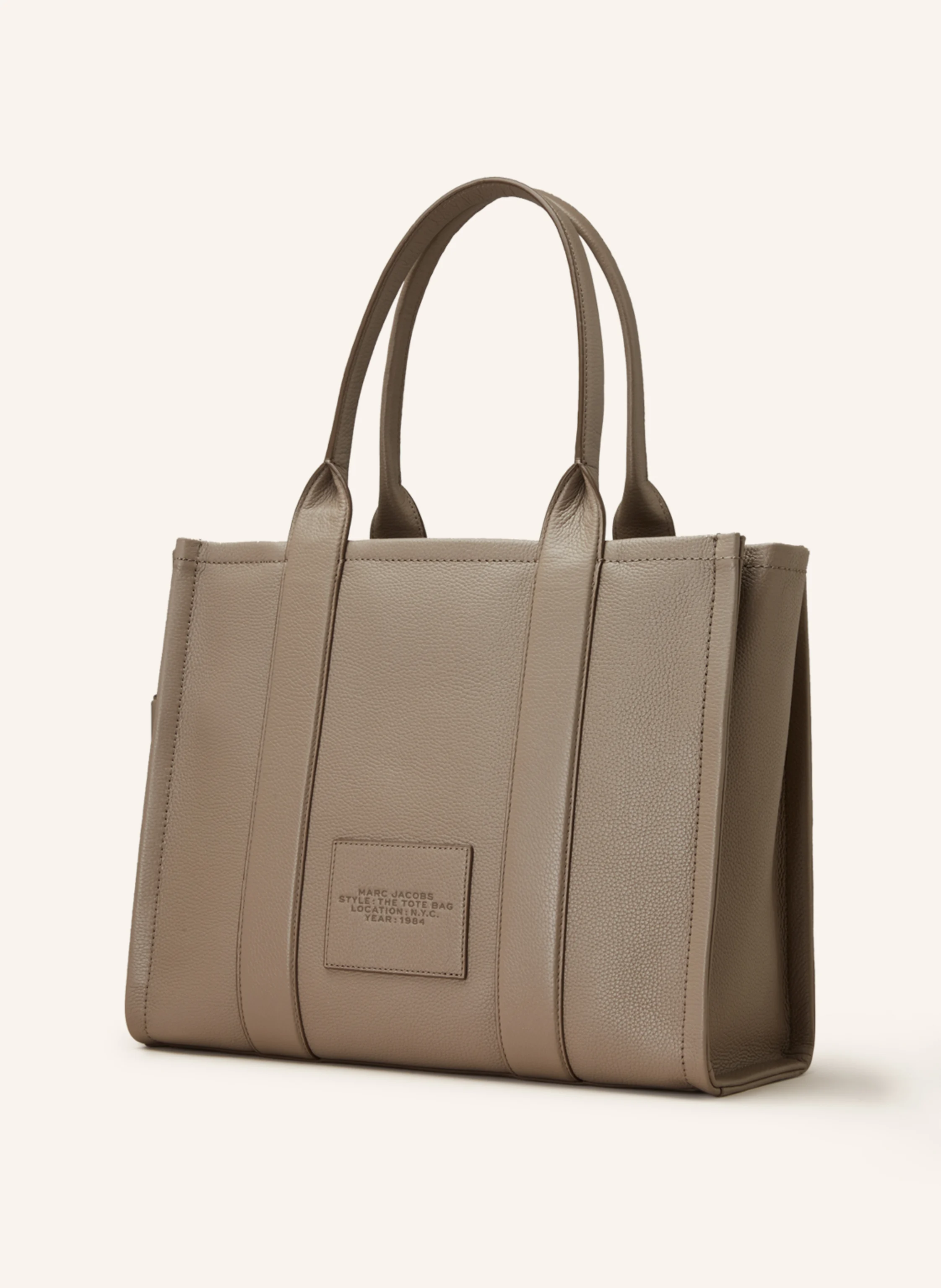 MARC JACOBS Shopper THE LARGE TOTE BAG LEATHER