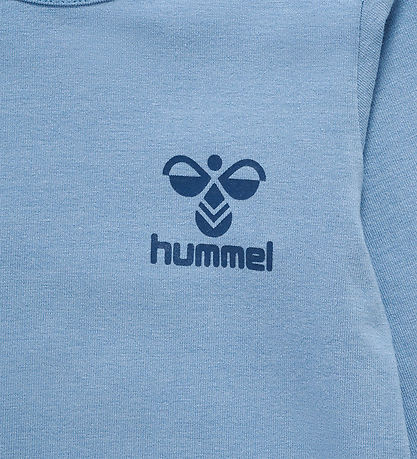 Hummel Body l/æ - hmlMino - Faded Denim
