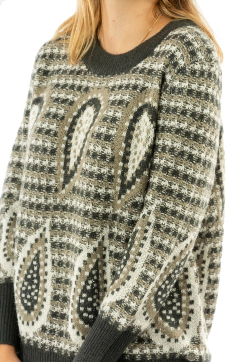 pull hiver bsb 044-260016 stone