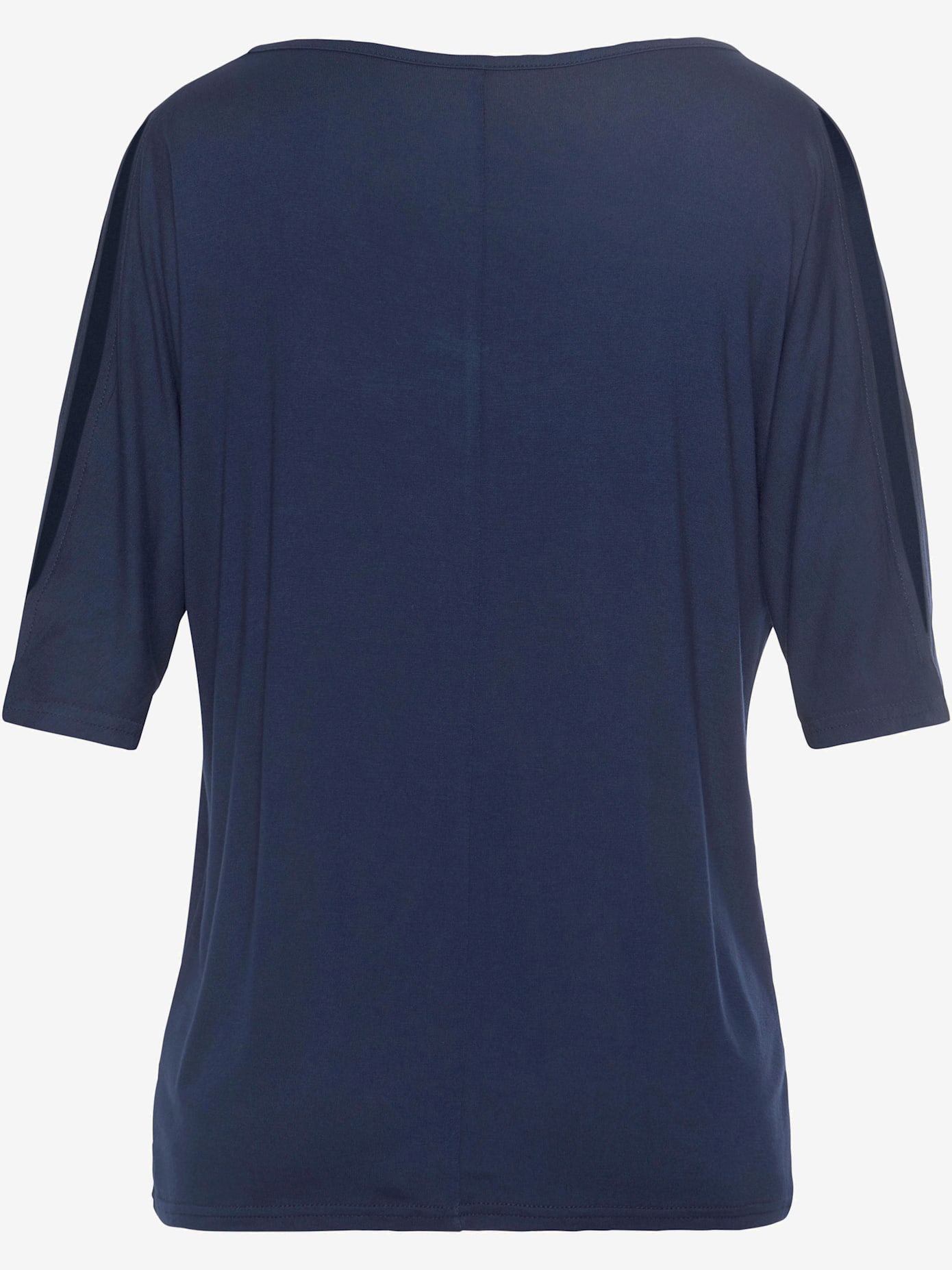 T-shirt manches mi-longues avec découpe