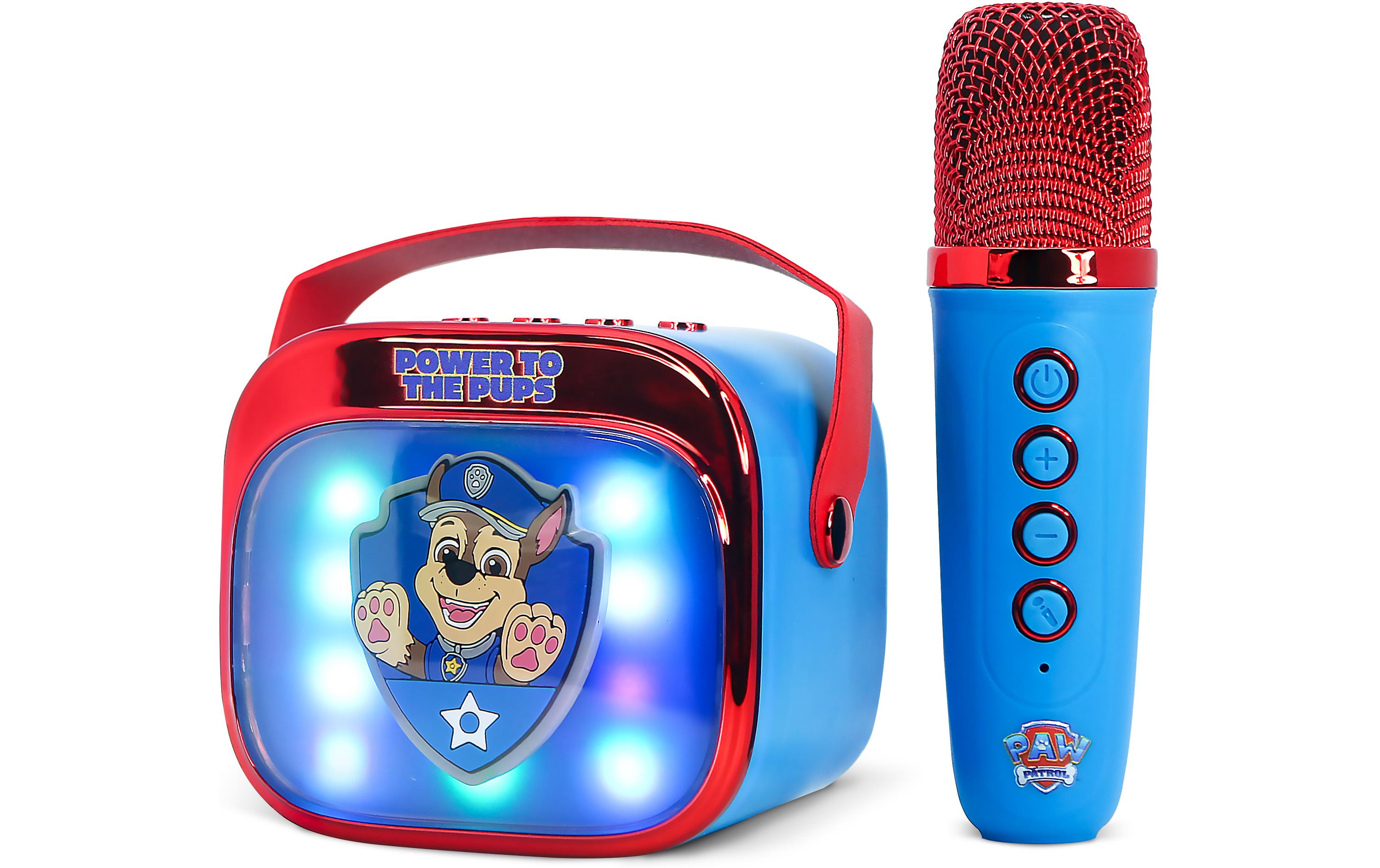 Paw Patrol LED Wireless Karaoke Lautsprecher und MikrofonMit LED-Leuchten