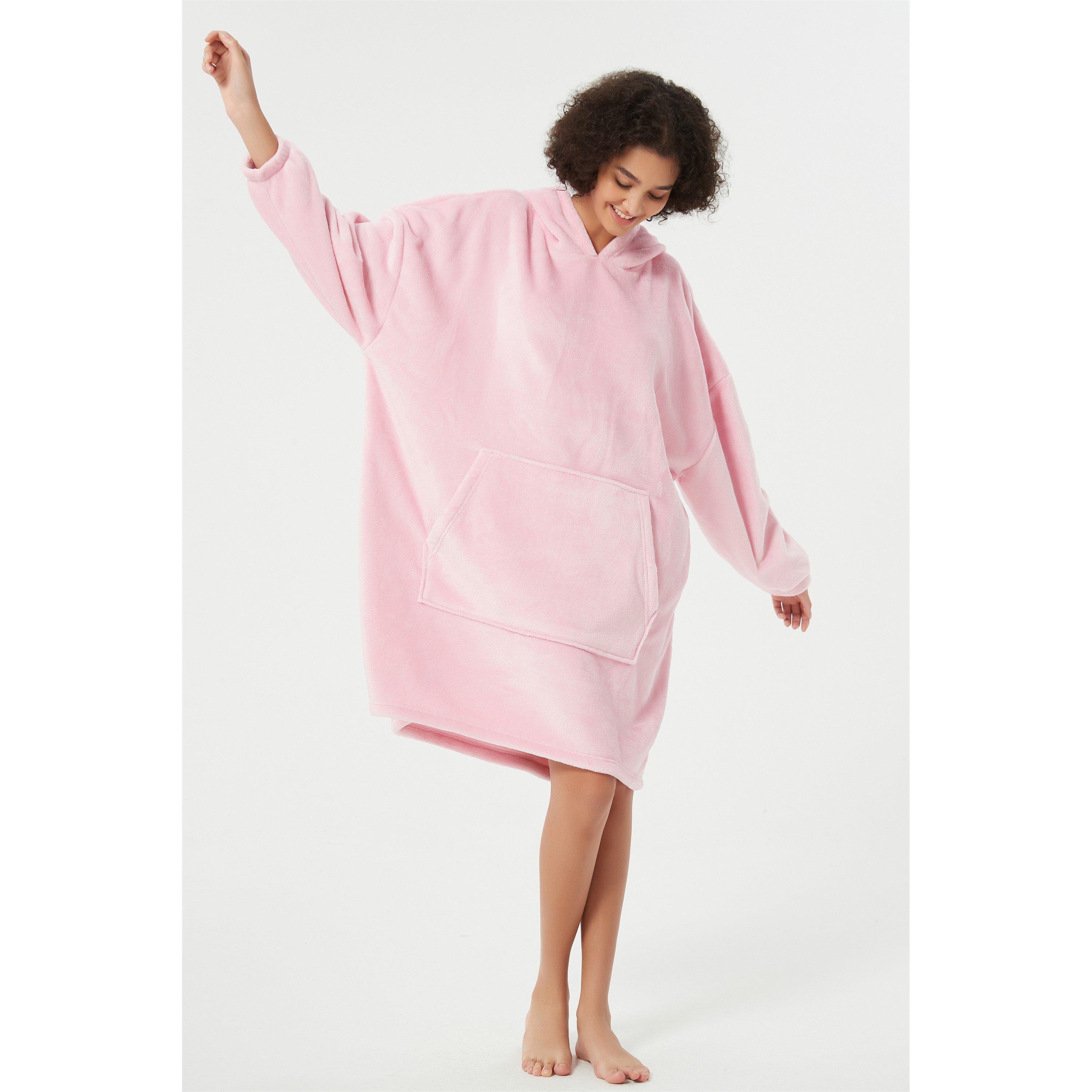 Linea Ladies Plain Snuggle Hoodie