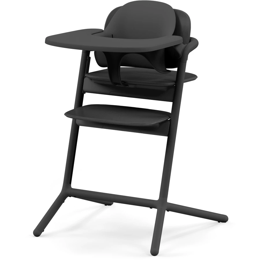 cybex GOLD Hochstuhl Lemo 4 in 1 Set Stunning Black inklusive Learning Tower