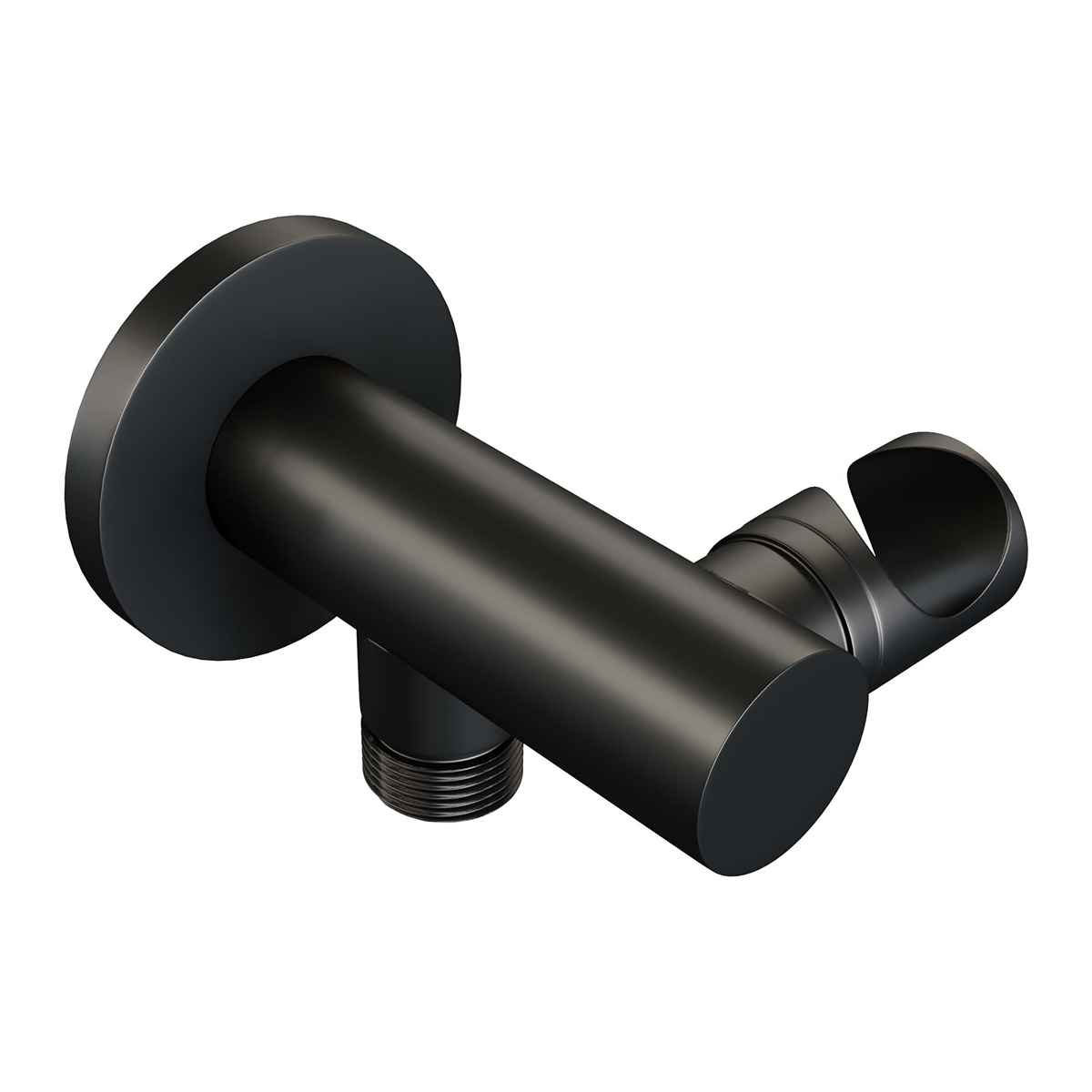 Brauer Stripe inbouw badkraan met badvulcombinatie en staafhanddouche zwart mat