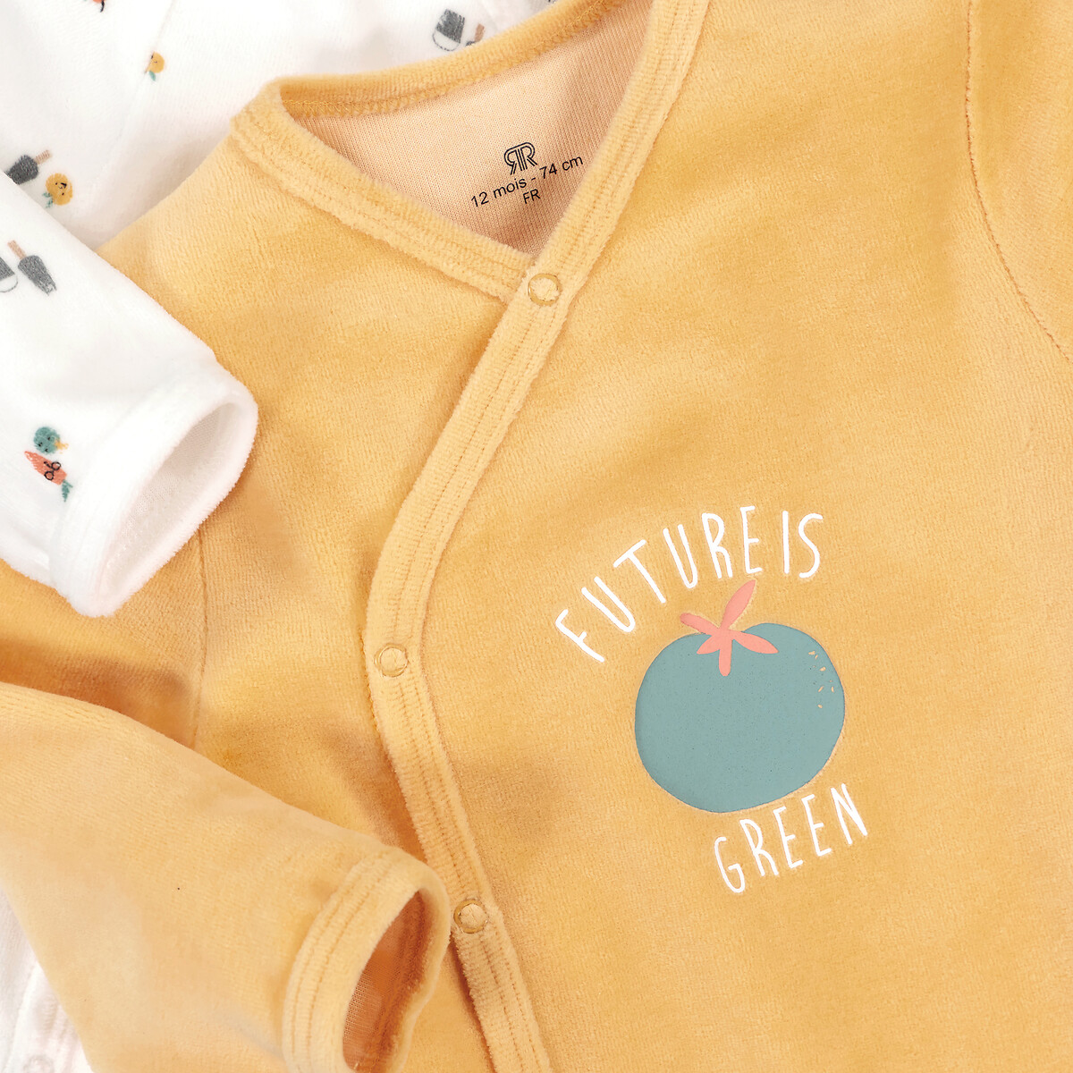 LA REDOUTE COLLECTIONS<br>Conjunto de 2 pijamas em fluweel