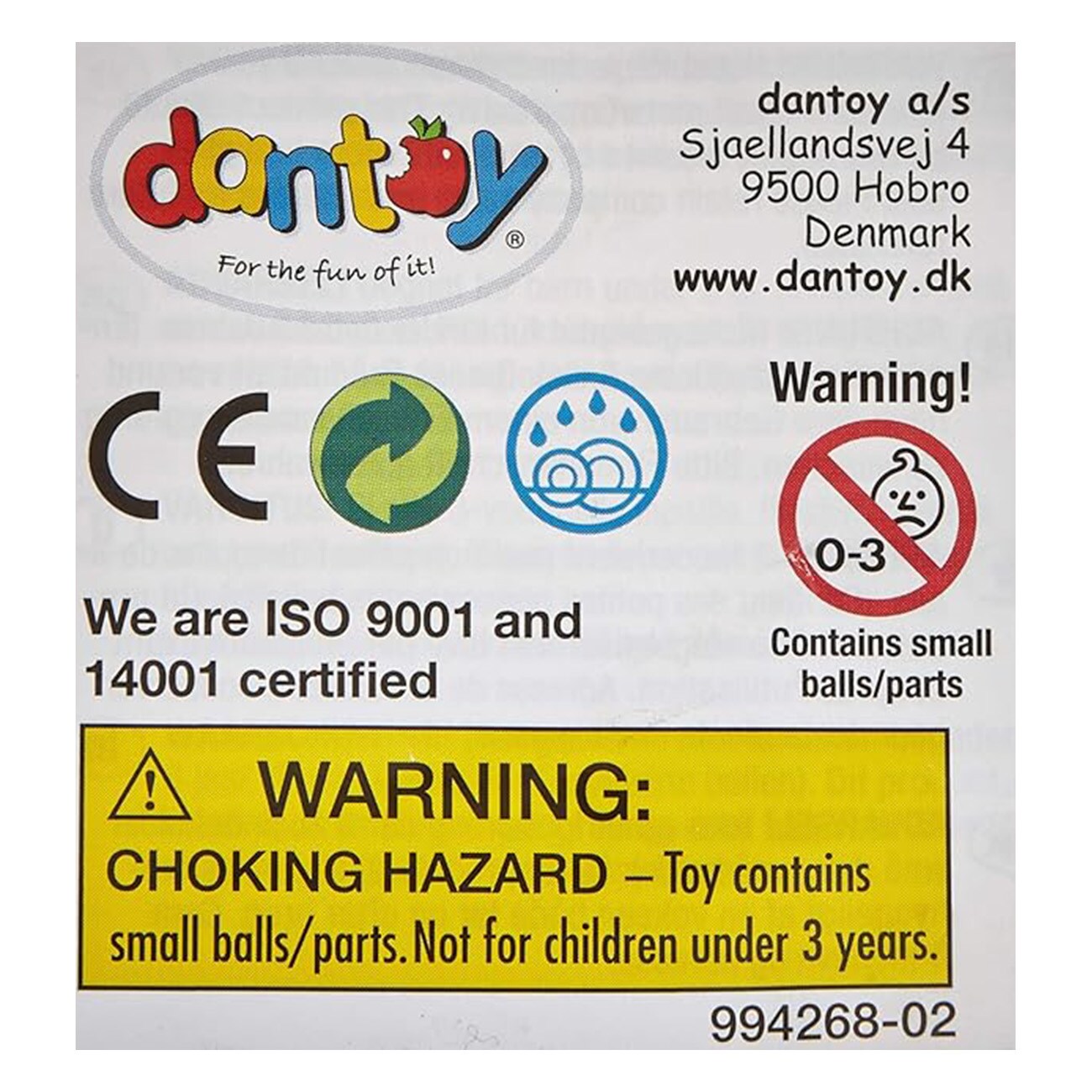 Dantoy A/S Geschirrset 57tlg. Mehrfarbig Kinder-Küchenset