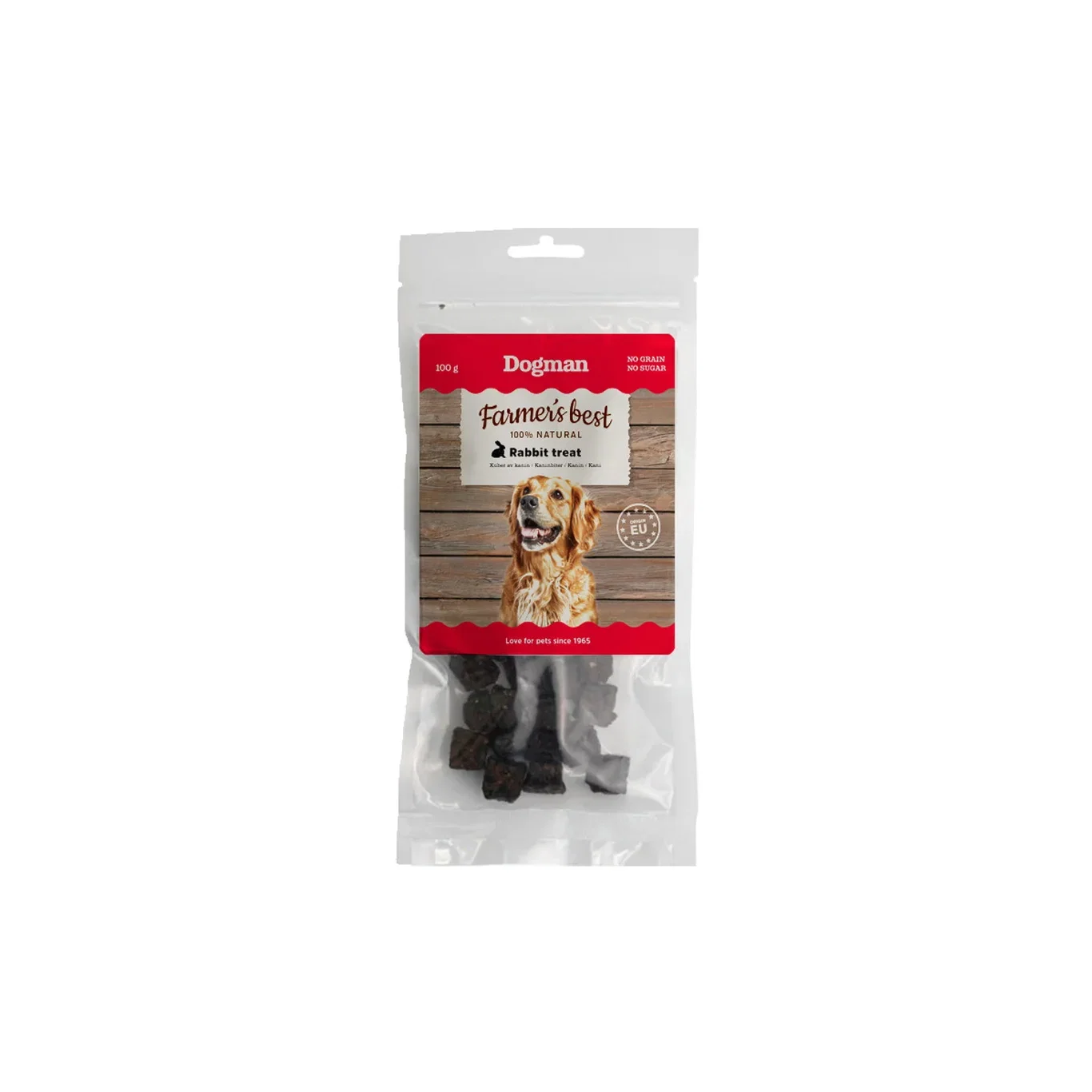 Dogman Dogman Farmer’s best Rabbit Teat 100 g